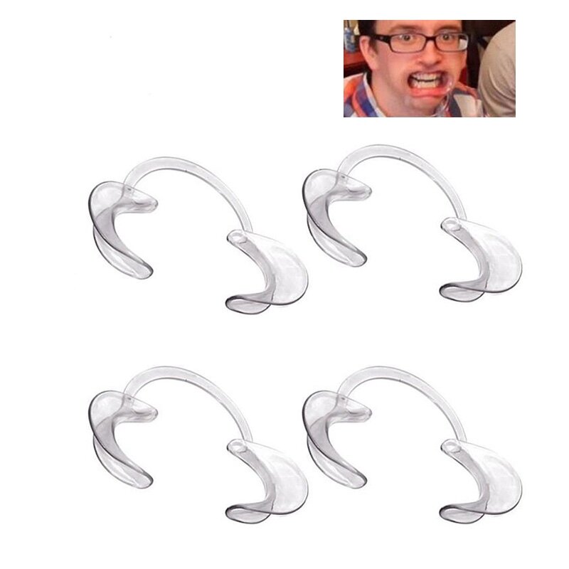 3pcs Autoclavable Dental Teeth Whitening Lip & Cheek Retractor Dentist Mouth Opener Repeat Use, S