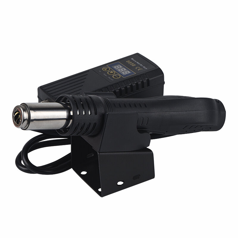 JCD pistola ad aria calda 8858 Micro stazione di saldatura per rilavorazione asciugacapelli digitale a LED per saldatura strumenti di riparazione per saldatura a pistola termica 700W