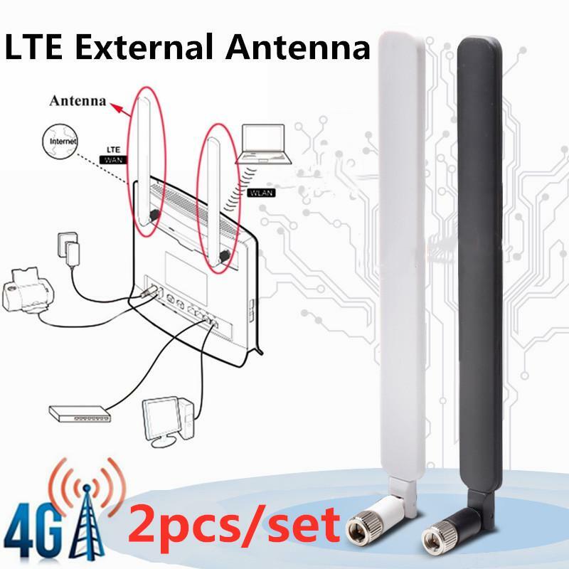 2pcs Foldable For Huawei B593S B880 B310 6mm SMA Male Wireless Modem 4G CPE Router Antenna