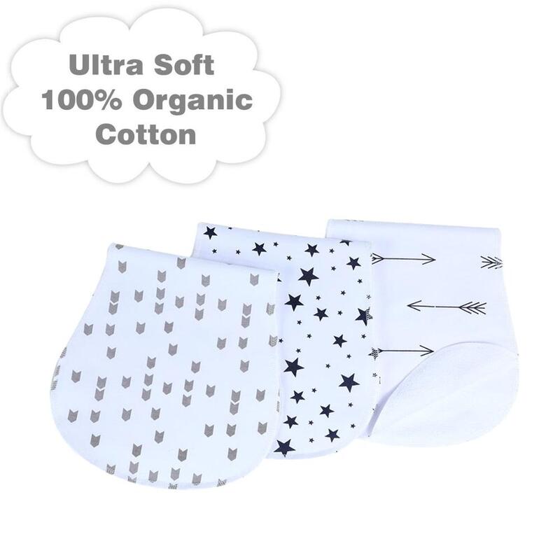 Organic Baby Bibs Burpผ้าสำหรับเด็กUltraดูดซับผ้าBurping Unisexแฟชั่นทารกแรกเกิด