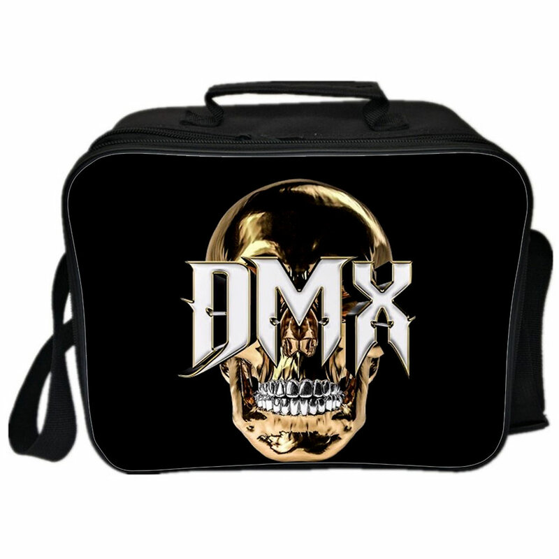 DMX Ransel Tas Piknik Berkemah Tas Bahu Tas Tangan Portabel Terisolasi Kanvas Piknik Tas Makan Siang untuk Wanita
