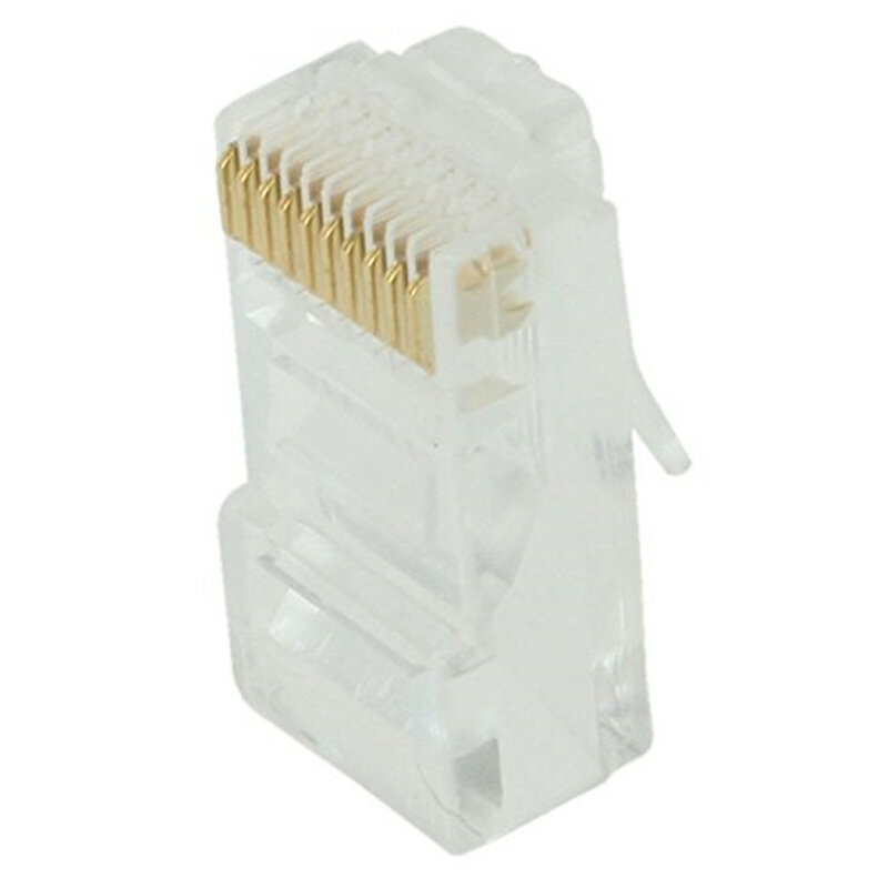 10 шт./упаковка, сетевые Ethernet-порты Keystone Jack CAT5 10P10C RJ50