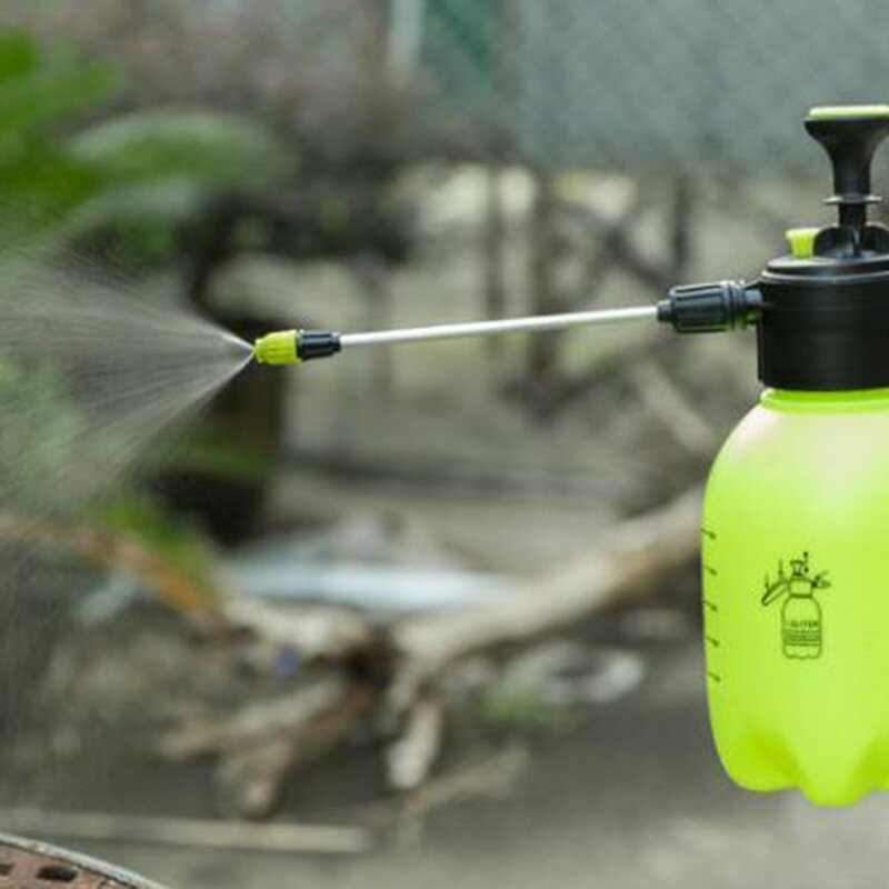 68oz Garden Pump Sprayer, 2L Hand Pressure Bottle, 0.5 Gal Lawn Adjustable for Sprinkle Plant Mister Spraying Weeds Home