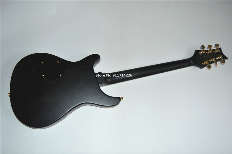 Guitarra eléctrica de edición personalizada de alta calidad, instrumento musical tallado a mano con diseño de cuervo, pájaro y águila, envío gratis