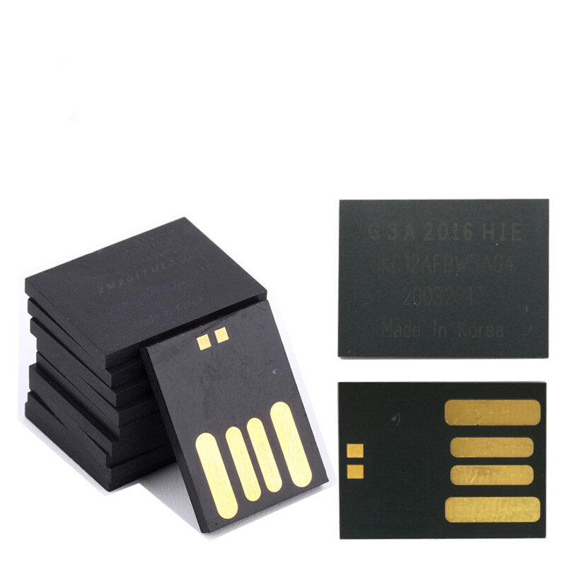 Chip Tahan Air UDP Memori Flash 8GB 16GB 32GB 64GB USB 2.0 Papan Pendek U Disk Chip Setengah Jadi Pendrive Pabrik Grosir