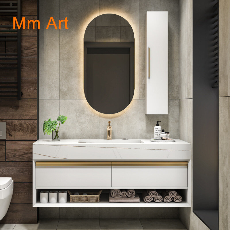 Muebles de baño de diseño moderno, lavabo, tocador, hermoso, nuevo diseño