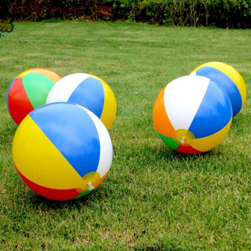 Juguetes de pelota de playa, favores de fiesta en la piscina, juguete de agua de verano, juego de pelota de playa divertido, AN88