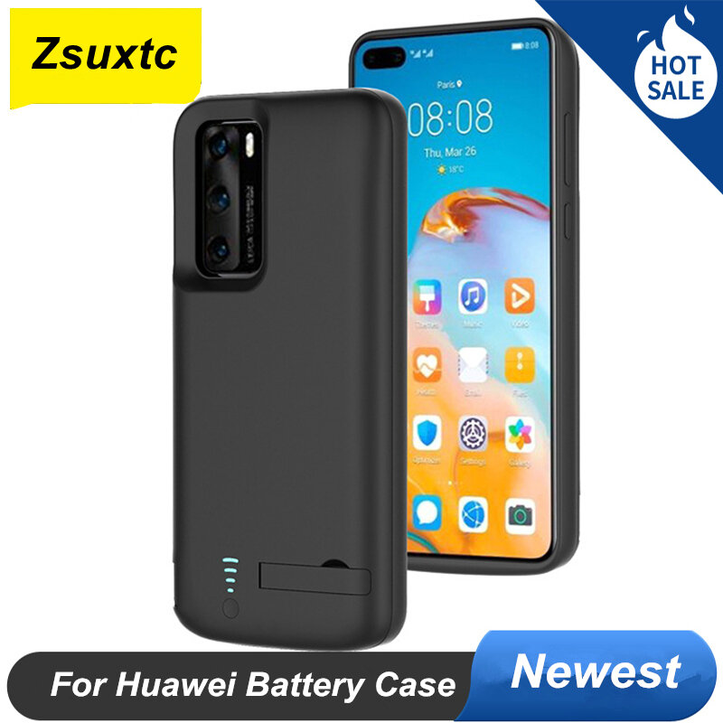 Power Case Voor Huawei Mate 30 30 Pro P30 P40 Pro Battery Charger Case Telefoon Power Bank