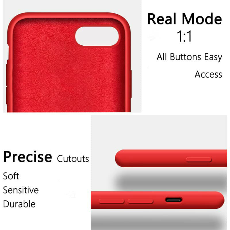 Líquido de silicona caso para Samsung Galaxy S8 S9 S10 10 30 40 50 60 70 90 Plus Pro suave Slim A50 Nota 9 10 negro rojo cubierta