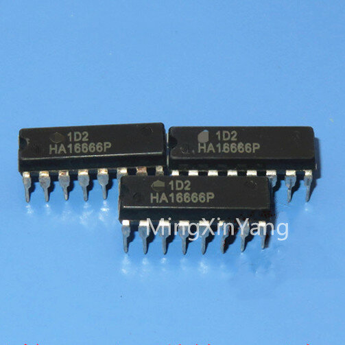 Chip IC de circuito integrado ha1666p DIP-16, 5 uds.