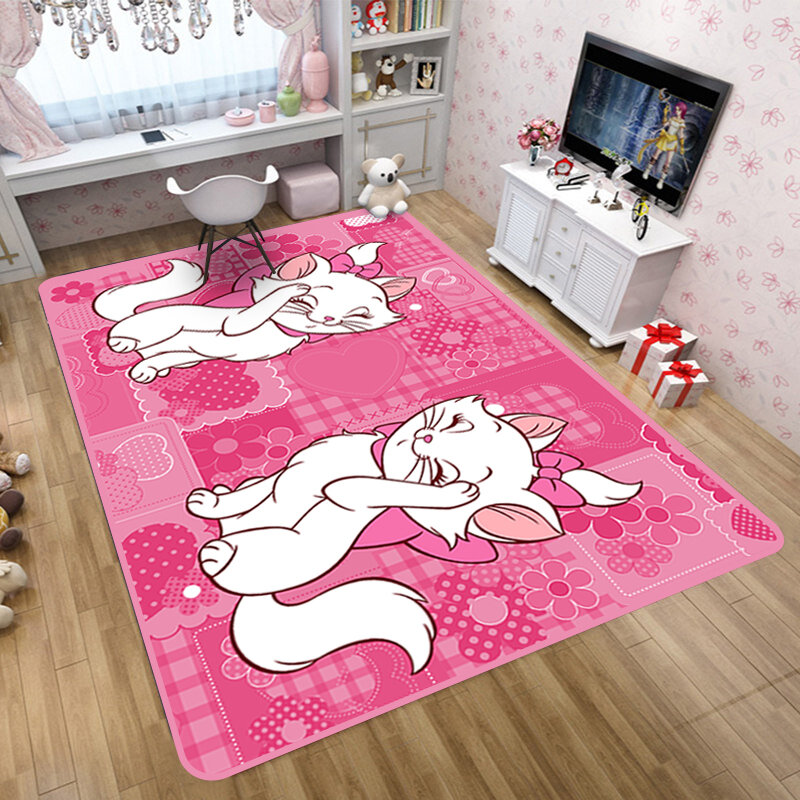 Disney Stitch Mickey 160x80cm Baby Play Mat Anti-slip Kitchen Dinning Room Home Bedroom Carpet  Floor Mat Home Decor Floor Rug