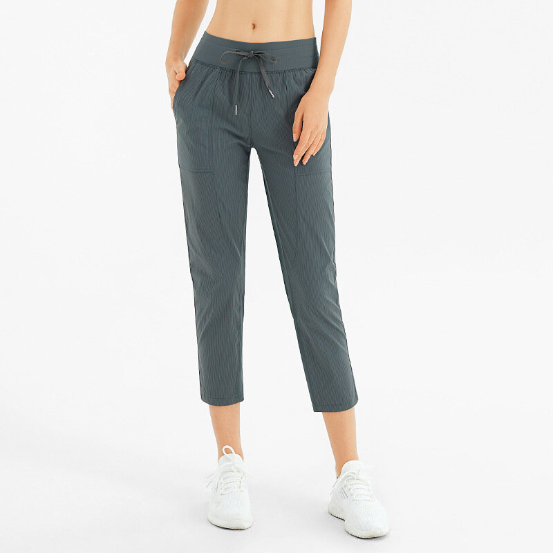 YAPU – pantalon de survêtement respirant et ample pour femmes, séchage rapide, longueur cheville, Fitness, sport, décontracté, 2021