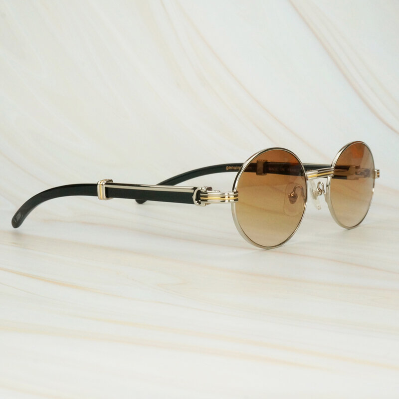 Ретро солнцезащитные очки Buffalo Horn прозрачные Gafas De Sol дизайнерские женские очки мужские солнцезащитные очки Carter очки аксессуары
