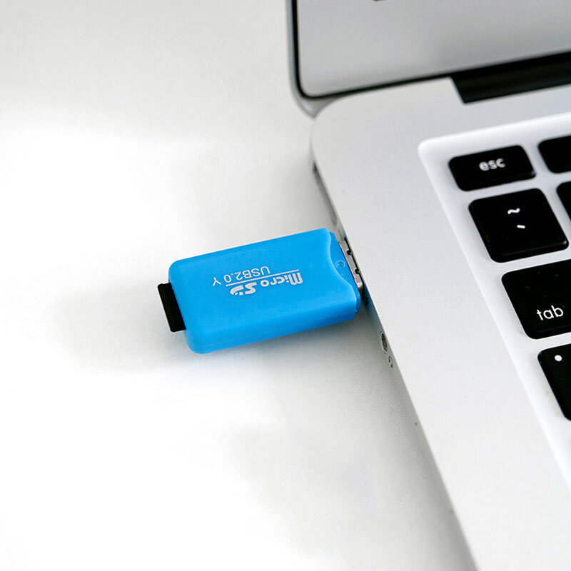 5Pcs Mini แบบพกพาสมาร์ทการ์ดหน่วยความจำสำหรับ TF Micro SD การ์ด USB 2.0คุณภาพสูง
