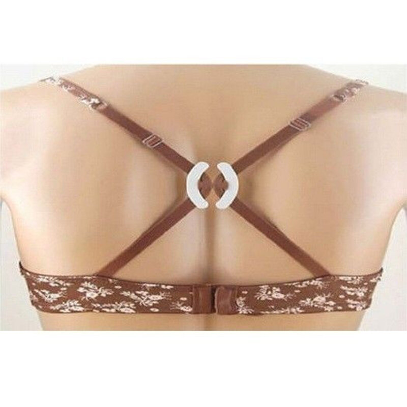 3pcs/lot H-shaped Clips Hide Converter Women's Push Up Cleavage Control Invisible Bra Strap Belt Clip Buckle Non-slip Buckle