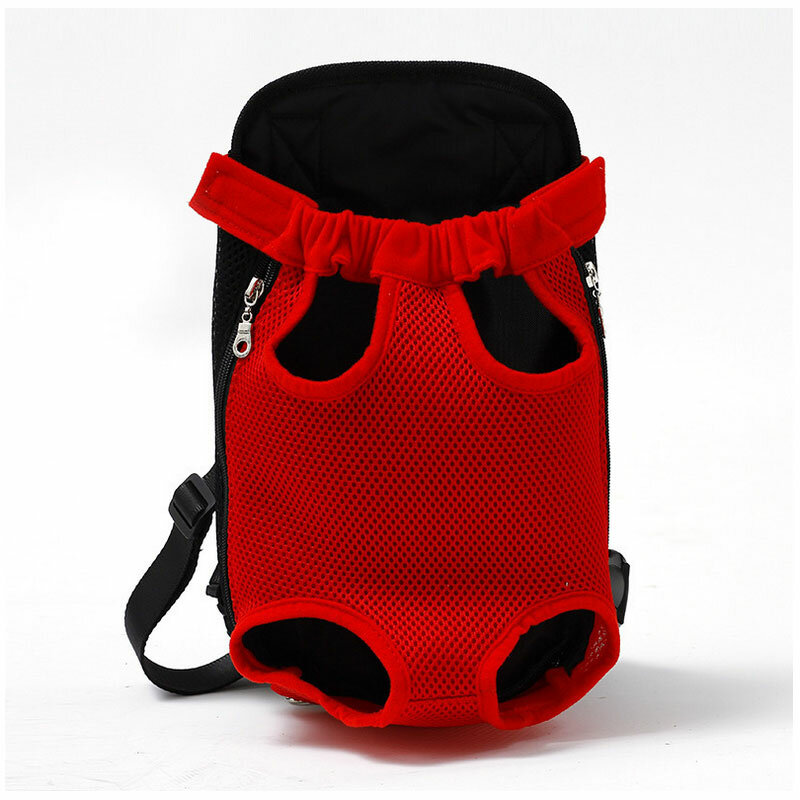 Модный рюкзак-переноска для собак дорожная Портативная сумка из дышащей сетки летняя задняя упаковка для маленьких средних боди для чихуах...