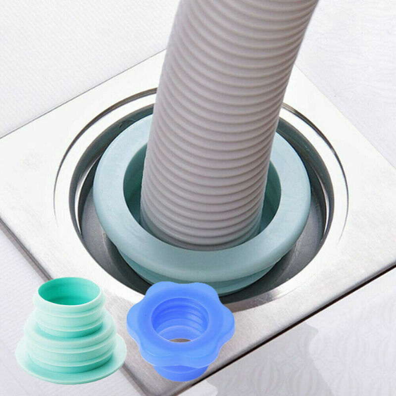 Sello de drenaje de agua para el hogar, anillo de silicona, desodorante, sello de alcantarillado antiplagas