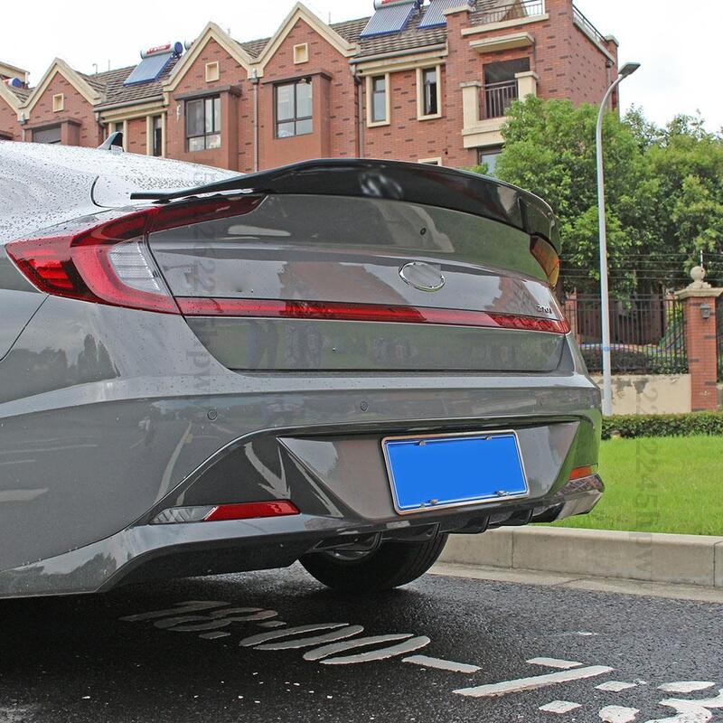Roof Rear Spoiler Wing High Quality Air Deflector Splitter Tuning Accessories Trunk Spoiler Tail For Hyundai Sonata 2019 2020