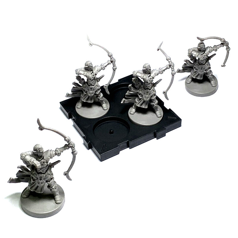 BIXE 4PCS Dungeons & Dragon Series Cthulhu Wars Game Role Playing  Miniatures Resin DND Figures Hobby Collection
