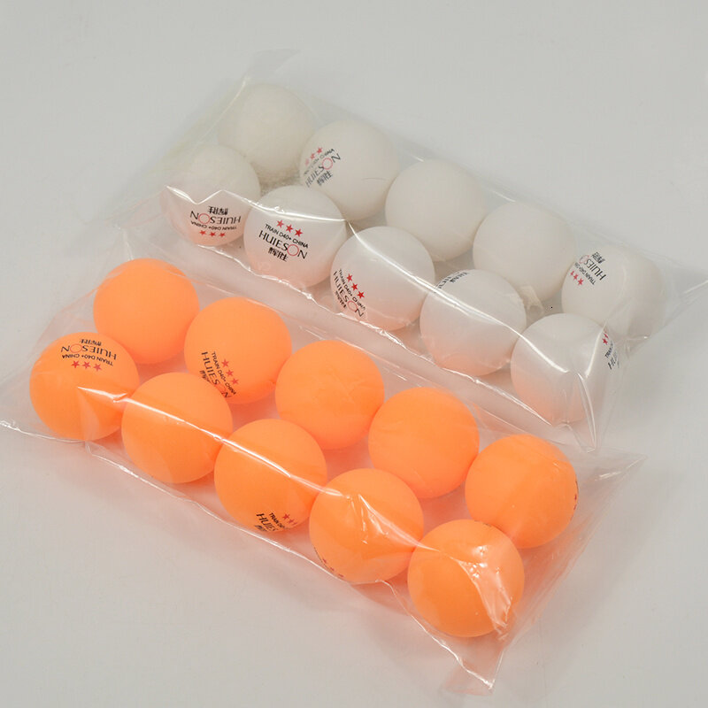 HUIESON-Balle de tennis de table 3 étoiles, nouveau matériau, D40 + mm, 2.8g, plastique ABS, ping-pong, balle d'entraînement, sac de 10 pièces