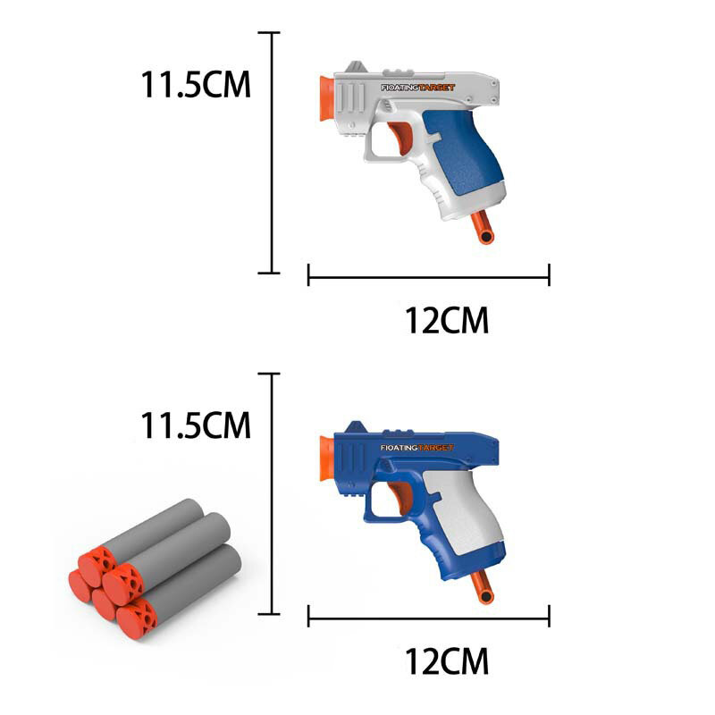 Mainan Menembak Elektrik Bola Gantung Target Panah Jenis Baru Pistol Menembak Mengambang Bola Berputar Dalam Ruangan Permainan Menembak Mainan Anak-anak