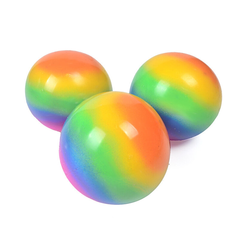 Rainbow Fidget Toys Netos Stress Balls Squeeze Squishy Nido Sensory Ball for ADHD OCD Anxiety