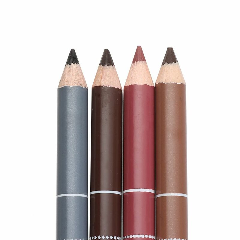 Vendita calda! Eyeliner colorato matita Lip liner penna legno professionale signora affascinante di lunga durata impermeabile trucco strumento cosmetico