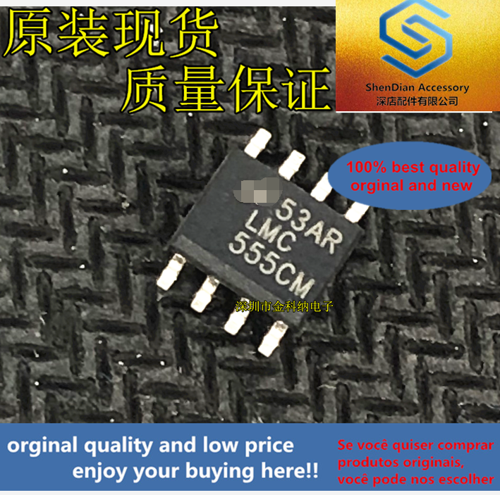 10 قطعة فقط الاصلي جديد LMC555CM LM555CMx LM555C CMOS الموقت 555 SOP8 أفضل البند