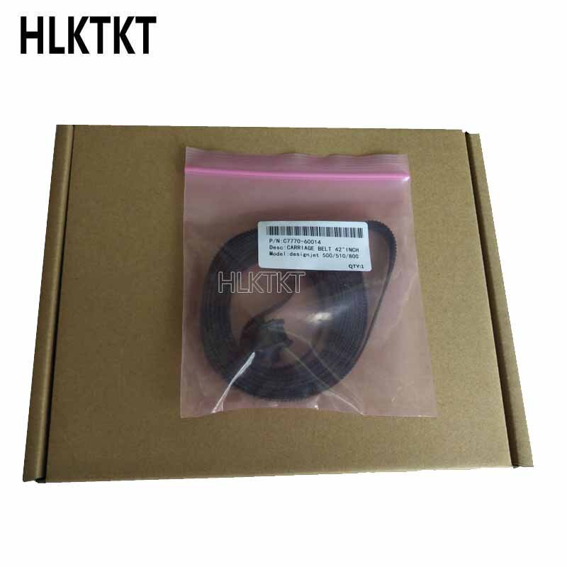 10X C7770-60014 42"Inch B0 Carriage Belt C7769-60182 24"Inch A1 Size With Pulley FOR HP DesignJet 500 500PS 800 800PS 510 510PS