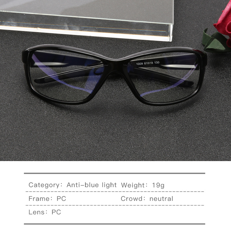 Óculos de computador anti filtro de bloqueio de luz azul reduz a tensão do olho óculos de armação de lente clara óculos óculos de jogos óculos