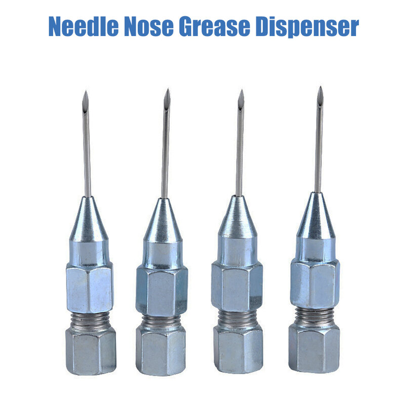 1PC Needle Nose Grease Gun Dispenser Nozzle  Adaptor Accessories Removable