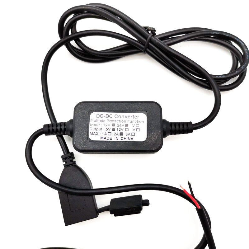 Adaptador de corriente de cargador USB Dual para motocicleta, 12V a 5V CC, resistente al agua