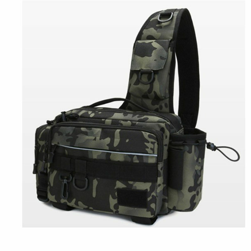 대용량 다기능 Luya 가방, 낚싯대 가방, 전술 배낭 메신저 가방, 낚시 삽입 낚시 가방