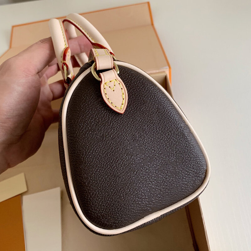 Gorący sprzedawanie 2020 nowy luksusowy design kobiety mini torebka najlepsza jakość Speedy nano torba na ramię moda Crossbody torba darmowa wysyłka
