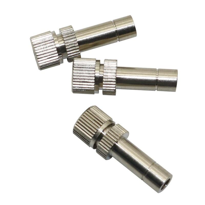 6mm Low-pressure Misting Nozzles 0.1/0.15/0.2/0.3/0.4/0.5/0.6 mm Fine Atomization Sprayer Cooling Irrigation landscaping Tool