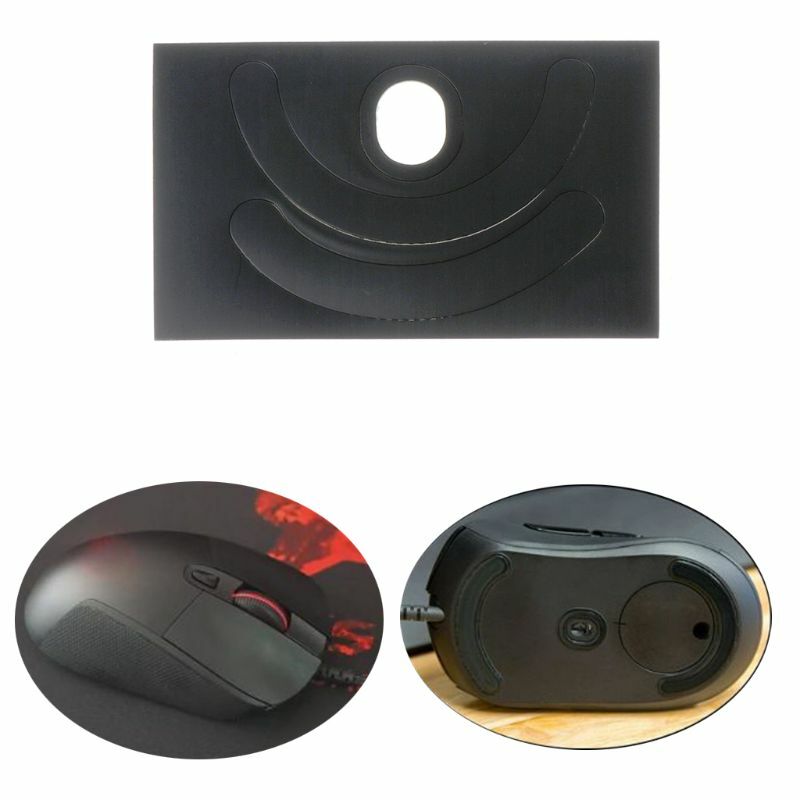Pés e mouse skates curvos de 0.6mm, peças skates para mouse logitech g403, g603 e g703, 1 conjunto