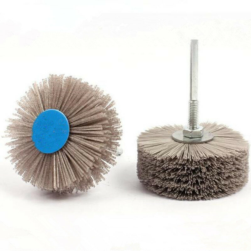 Escova de polimento de polir de polir de moagem roda moedor cabeça para escultura em madeira cepillo de pulido