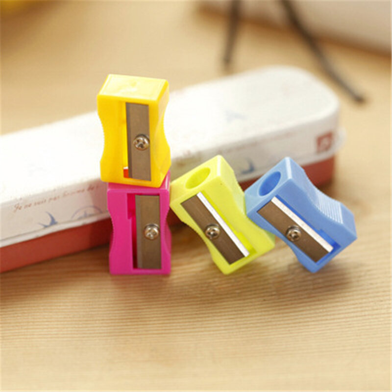 DL Mini candy color pencil sharpener simple pencil sharpener children small gifts office supplies and student supplies statione
