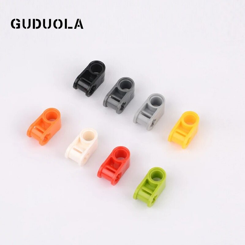 High-tech Parts  6536  Axle Joiner Perpendicular Block MOC Part  Axle and Pin Connector Educational Toys 50pcs/Set