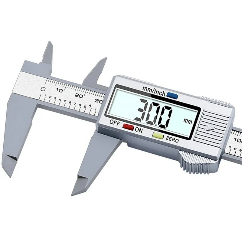 0-150mm LCD 150mm calibro a corsoio elettronico digitale in fibra di carbonio calibro micrometro modello calibro a corsoio di precisione
