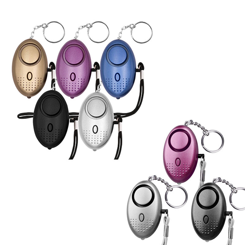 AMS-Personal Alarm, Emergency Security Alarm Keychain with Mini LED Light