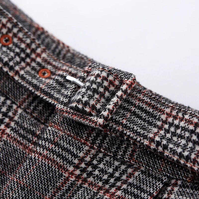 ARTKA-Conjunto de chaqueta y chaqueta de lana para mujer, traje Vintage bordado a cuadros con pantalones, WA10290Q, otoño e invierno, 2019