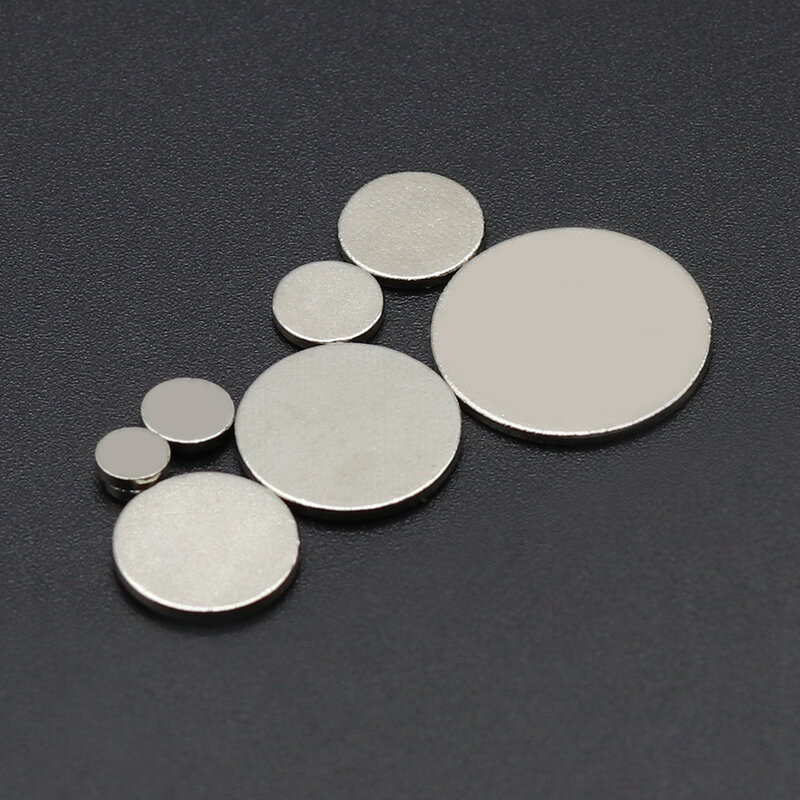 รอบแม่เหล็ก3X1,4X1,5X1,6X1,8X1,10X1 12X1 15X1มม.Neodymium N35ถาวร NdFeB Super Strong แม่เหล็ก Imane Disc