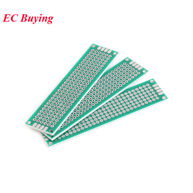 5 teile/los 2x8 3x7 4x6 5x7 7x9 Doppel Seite Kupfer prototyp PCB Universal Leiterplatte Protoboard Elektronische DIY Kit