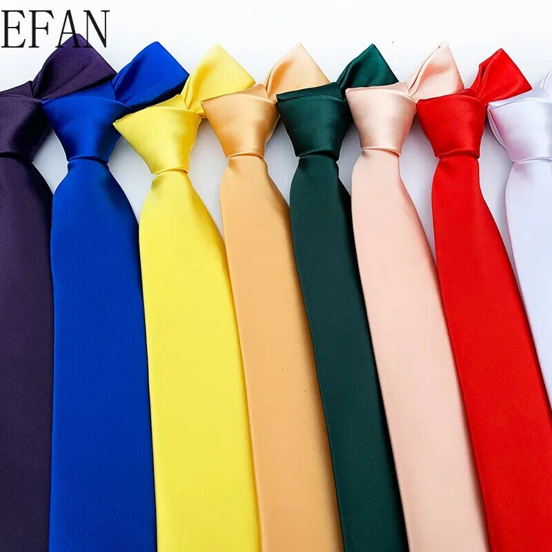 Cravate Jacquard de luxe pour hommes, classique, brillante, couleur unie, décontractée, Business, formel, mariage, tenue quotidienne, fête, 8cm