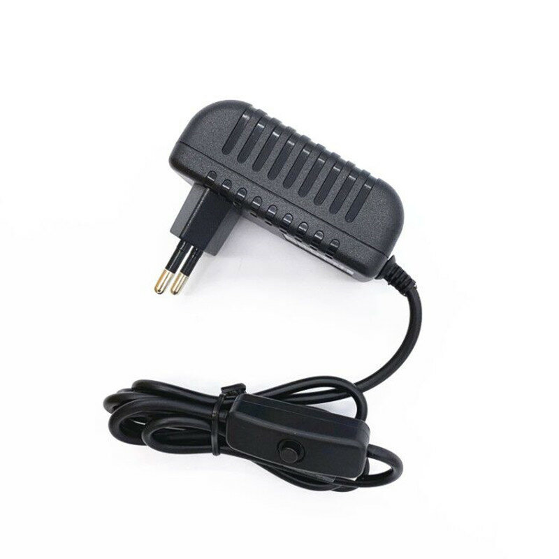 Ac 100-240V Dc 5 V 3A Voeding Switch Knop Power Adapter Oplader Micro Usb-poort 5 V Volt Voor Raspberry Pi 3 Model B + Plus