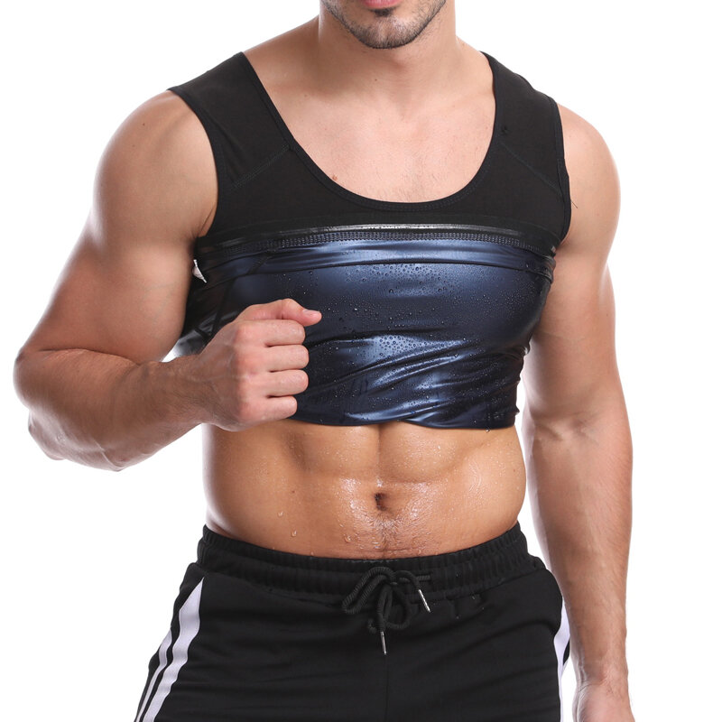 Sweat Sauna Vest Neoprene Vest Mens Body Shaper Modeling Fat Burning Shirt Slimming Belt Sweat Sauna Weight Loss Waist Trainers