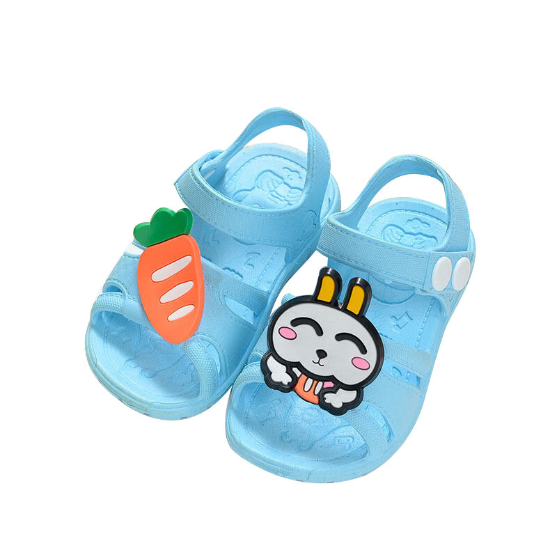 Сандалии для девочек, туфли принцессы, От 1 до 4 лет детские сандалии, новая детская пляжная обувь с мягкой подошвой