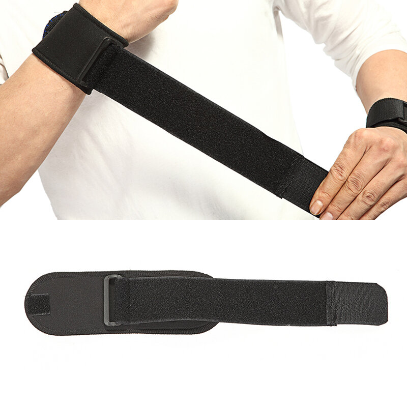 Gelang lembut pelindung pergelangan tangan, dapat diatur untuk Gym olahraga gelang pelindung karpal bernapas bungkus tali keamanan