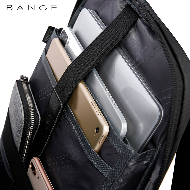 Мужской водонепроницаемый рюкзак для ноутбука 15,6 дюйма, с защитой от кражи